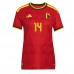 Belgien Matias Fernandez-Pardo #26 Hemmakläder Dam VM 2026 Kortärmad